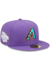 Main image for New Era Arizona Diamondbacks Mens Purple POP SWEAT 5950 Fitted Hat