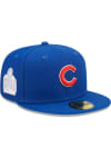 Main image for New Era Chicago Cubs Mens Blue POP SWEAT 5950 Fitted Hat