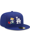 Main image for New Era Los Angeles Dodgers Mens Blue CROWN CHAMPS 5950 Fitted Hat