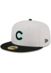 Main image for New Era Chicago Cubs Mens White 2T Color Pack 59FIFTY Fitted Hat