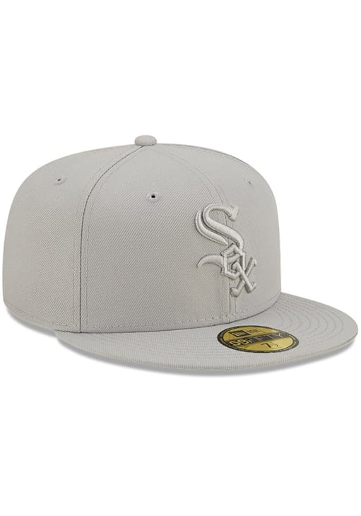 Chicago White Sox Mens Color Pack 59FIFTY SILVER New Era Fitted