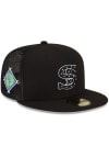 Main image for New Era Chicago White Sox Mens Black 2022 Spring Training 59FIFTY Fitted Hat