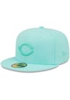 Main image for New Era Cincinnati Reds Mens Blue Color Pack 59FIFTY Fitted Hat