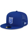 Main image for New Era Kansas City Royals Mens Blue 2022 Batting Practice 59FIFTY Fitted Hat
