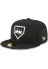 Main image for New Era Kansas City Royals Mens Black 2022 Clubhouse 59FIFTY Fitted Hat