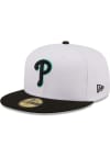 Main image for New Era Philadelphia Phillies Mens White 2T Color Pack 59FIFTY Fitted Hat
