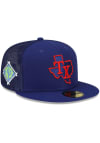Main image for New Era Texas Rangers Mens Blue 2022 Spring Training 59FIFTY Fitted Hat