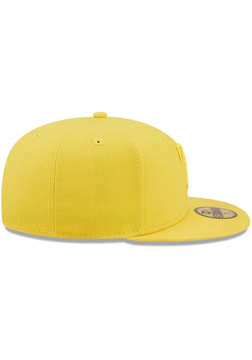 Texas Rangers Mens Color Pack 59FIFTY YELLOW New Era Fitted Hat
