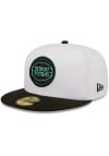 Main image for New Era Detroit Pistons Mens White 2T Color Pack 59FIFTY Fitted Hat