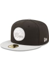Main image for New Era Philadelphia 76ers Mens Black 2T Color Pack 59FIFTY Fitted Hat
