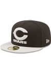 Main image for New Era Chicago Bears Mens Black 2T Color Pack 59FIFTY Fitted Hat