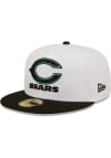 Main image for New Era Chicago Bears Mens White 2T Color Pack 59FIFTY Fitted Hat