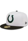 Main image for New Era Indianapolis Colts Mens White 2T Color Pack 59FIFTY Fitted Hat