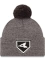 Chicago White Sox New Era 2022 Clubhouse Cuff Knit - Grey