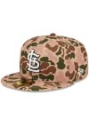 Main image for New Era St Louis Cardinals Mens Tan Duck Camo 59FIFTY Fitted Hat