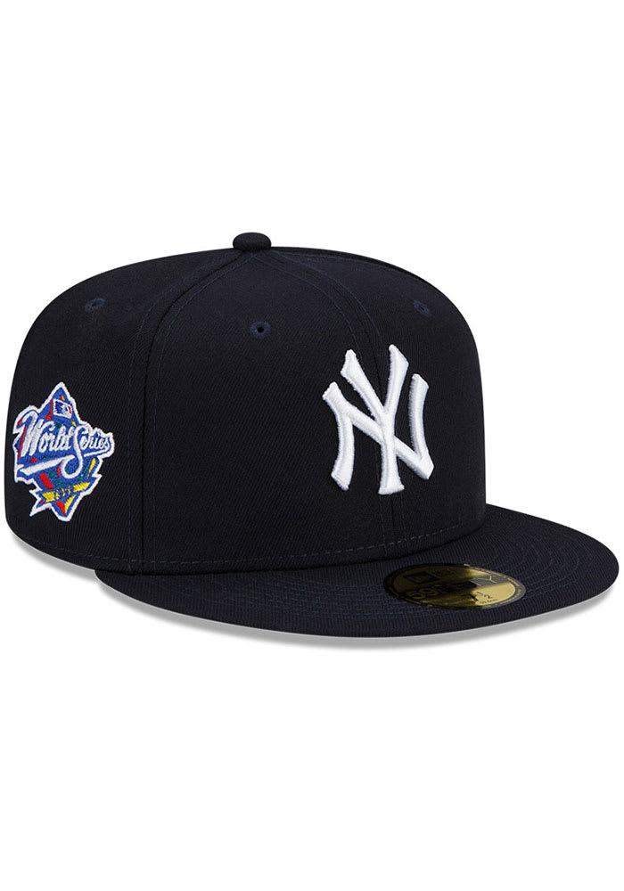【US限定】NEW ERA 59FIFTY New York Yankees 50th Classic Navy New Era New York Yankees 1999 World Series Patch 59fifty Hat