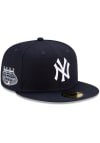 Main image for New Era New York Yankees Mens Navy Blue Patch Up 59FIFTY Fitted Hat