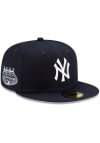 Main image for New Era New York Yankees Mens Navy Blue Patch Up 59FIFTY Enhanced Fitted Hat