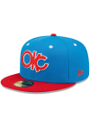 Main image for New Era Oklahoma City Dodgers Mens Blue 2022 MILB Theme Night 59FIFTY Fitted Hat