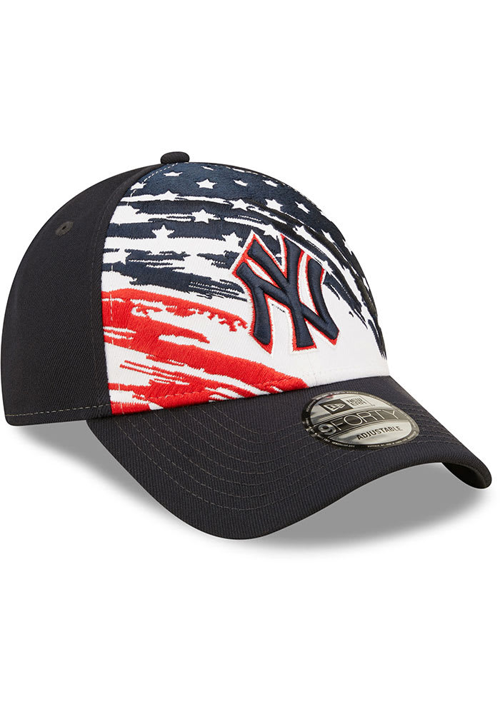 New Era New York Yankees 2022 4th of July 9FORTY Adjustable Hat Navy Blue