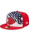 Main image for New Era Lehigh Valley Ironpigs Mens Navy Blue 2022 4th of July 59FIFTY Fitted Hat