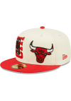 Main image for New Era Chicago Bulls Mens White 2022 NBA Draft 59FIFTY Fitted Hat