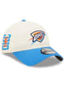Oklahoma City Thunder New Era 2022 NBA Draft 9TWENTY Adjustable Hat - White