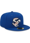 Main image for New Era  Mens Blue MiLB 2022 Batting Practice 59FIFTY Fitted Hat