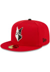Main image for New Era Indianapolis Indians Mens Red MiLB 2022 Batting Practice 59FIFTY Fitted Hat