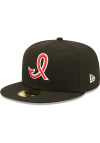 Main image for New Era Indianapolis Indians Mens Black MiLB 2022 Authentic Collection Fitted Hat