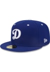 Main image for New Era Oklahoma City Dodgers Mens Navy Blue MiLB 2022 Authentic Collection Fitted Hat
