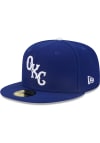 Main image for New Era Oklahoma City Dodgers Mens Navy Blue MiLB 2022 Authentic Collection Fitted Hat
