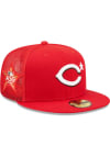 Main image for New Era Cincinnati Reds Mens Red 2022 All-Star Workout 59FIFTY Fitted Hat
