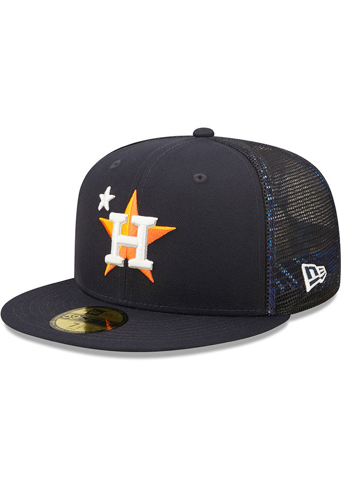 Men’s Houston Astros Navy City Patch 59FIFTY Fitted Hats