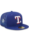Main image for New Era Texas Rangers Mens Blue 2022 All-Star Workout 59FIFTY Fitted Hat