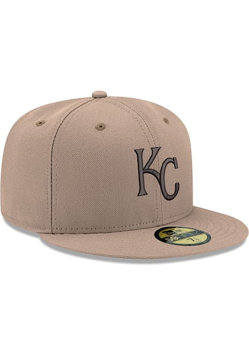 New Era Kansas City Royals Mens Brown 2T 59FIFTY Fitted Hat