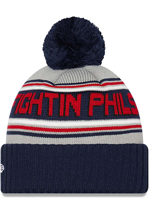 Reading Fightin Phils New Era BLUE Cheer Knit Knit Hat 59011527