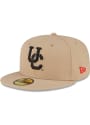 Cincinnati Bearcats New Era 2T 59FIFTY Fitted Hat - Tan
