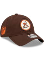 Cleveland Browns New Era Retro 2022 Sideline 9TWENTY Adjustable Hat - Brown