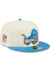 Main image for New Era Detroit Lions Mens Ivory 2022 Sideline 59FIFTY Fitted Hat