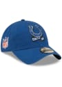 Indianapolis Colts New Era 2022 Sideline 9TWENTY Adjustable Hat - Blue