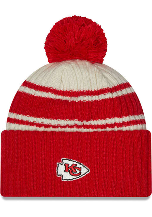 Kansas City Chiefs 2022 Sideline Cold Weather Sport Knit Pom Beanie – Fan  Cave