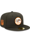 Main image for New Era Cincinnati Bengals Mens Black Retro 2022 Sideline 59FIFTY Fitted Hat