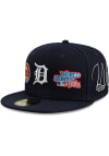 Main image for New Era Detroit Tigers Mens Navy Blue Historic Champs 59FIFTY Fitted Hat