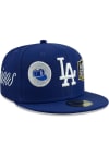 Main image for New Era Los Angeles Dodgers Mens Blue Historic Champs 59FIFTY Fitted Hat
