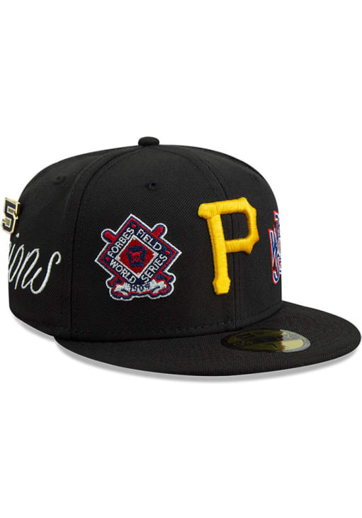 Pittsburgh Pirates 59FIFTY Historic Champs Black Fitted - New Era 