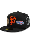 Main image for New Era San Francisco Giants Mens Black Historic Champs 59FIFTY Fitted Hat