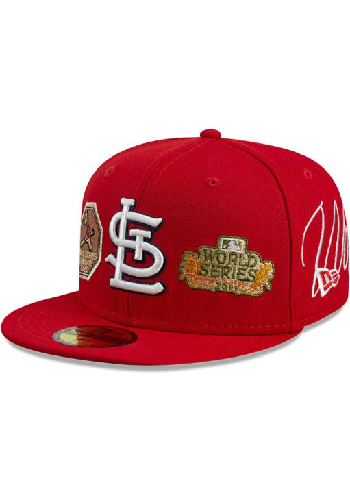 New Era St Louis Cardinals Mens Red Historic Champs 59FIFTY Fitted Hat