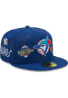 Main image for New Era Toronto Blue Jays Mens Blue Historic Champs 59FIFTY Fitted Hat