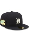 Main image for New Era Detroit Tigers Mens Navy Blue Citrus Pop 59FIFTY Fitted Hat